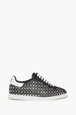 Baskets En Cuir A Clous