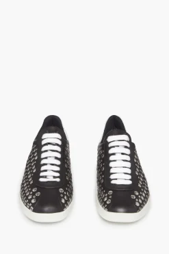 Baskets En Cuir A Clous