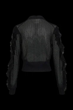 Blouse Col Lavaliere A Manches Longues