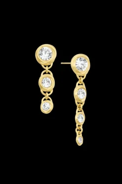 Boucles D'Oreilles Asymetriques Vintage Ribbon