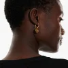 Boucles D'Oreilles Golden Medals Clover
