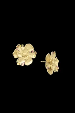 Boucles D'Oreilles Poetic Garden Striped Clover