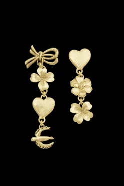 Boucles D'Oreilles Poetic Garden Asymetric Talismans