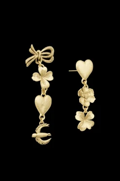 Boucles D'Oreilles Poetic Garden Asymetric Talismans