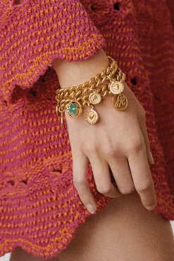 Bracelet Golden Medals Talismans