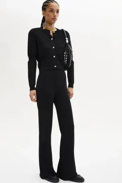 Cardigan Col Rond A Manches Longues