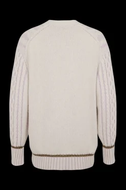 Cardigan Col V A Manches Longues