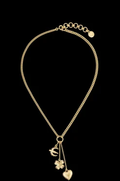 Collier Poetic Garden Triple Charms