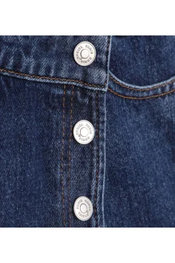 Jupe-Short Asymetrique En Jean