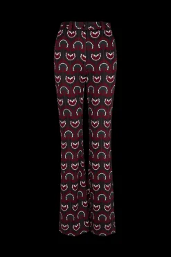 Pantalon Imprime En Jersey