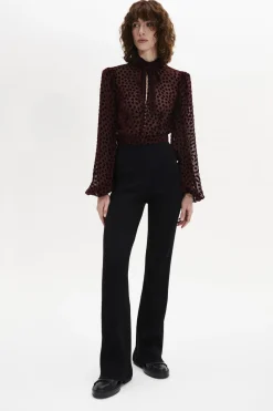 Pantalon Taille Haute