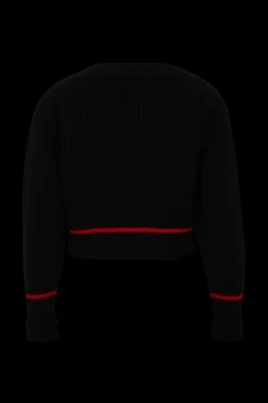 Pull Col Bateau A Manches Longues Coudees