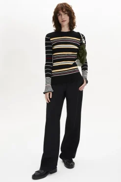 Pull Col Rond A Manches Longues