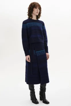 Pull Col Rond A Manches Longues
