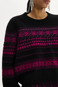 Pull Col Rond A Manches Longues