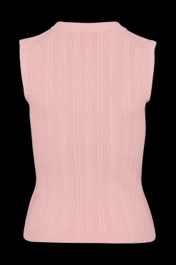 Pull Col Rond Sans Manches
