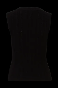 Pull Col Rond Sans Manches