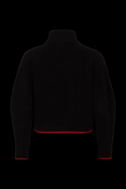 Pull Col Roule A Manches Longues Coudees
