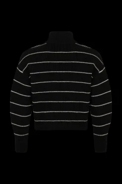 Pull Col Roule A Manches Longues Coudees