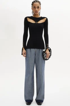 Pull Manches Longues En Viscose