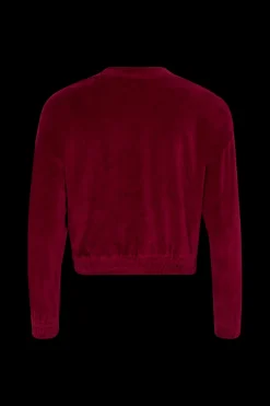 Pull Manches Longues En Velours