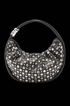 Sac Domino Medium En Cuir Avec Studs