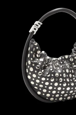 Sac Domino Medium En Cuir Avec Studs