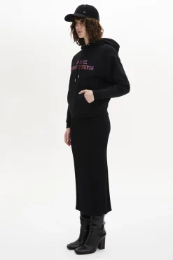 Sweatshirt A Capuche En Jersey De Coton