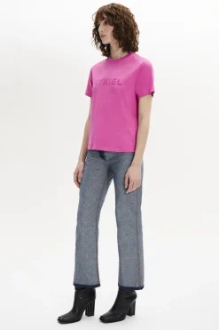 T-Shirt Col Rond Manches Courtes