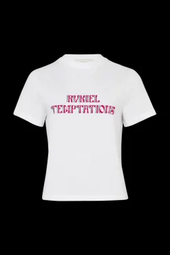 T-Shirt Col Rond Manches Courtes En Jersey De Coton