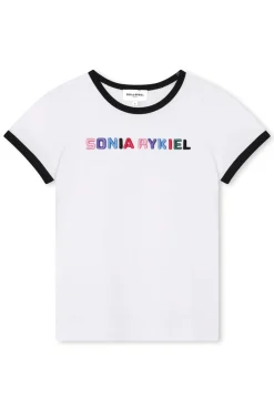 T-Shirt Encolure Ronde Logo Sonia Rykiel