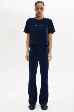 T-Shirt Manches Courtes En Velours