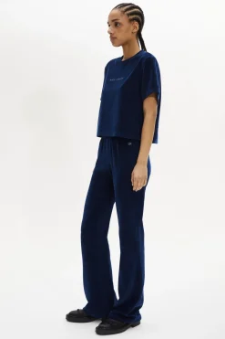 T-Shirt Manches Courtes En Velours