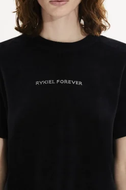 T-Shirt Manches Courtes En Velours